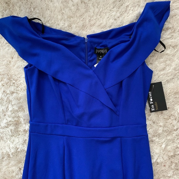 Blue gown dress - Picture 2 of 4